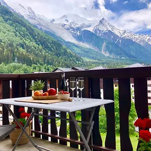  아파트 Mont Blanc 43, Vue Mont Blanc , Balcon, Parking